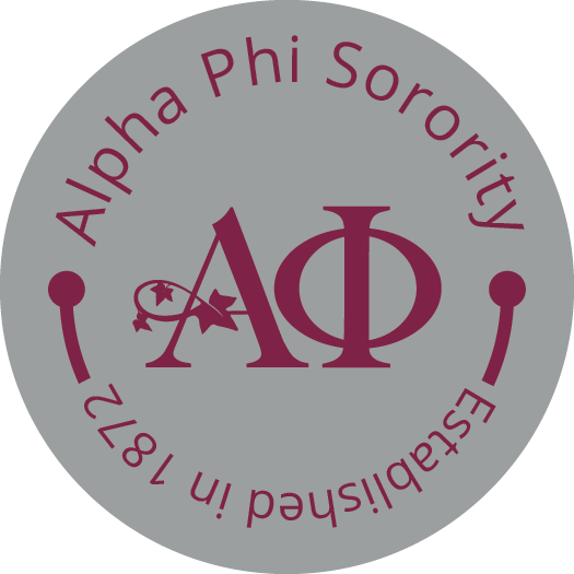 Alpha Phi Coaster Set (4 Coasters)