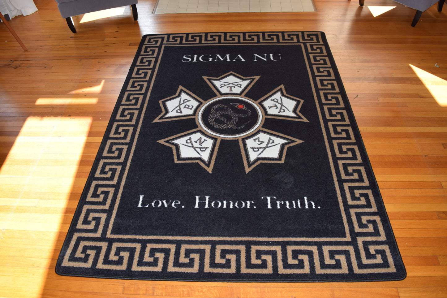 Sigma Nu "Spirit" Rug (3'10" x 5'4")