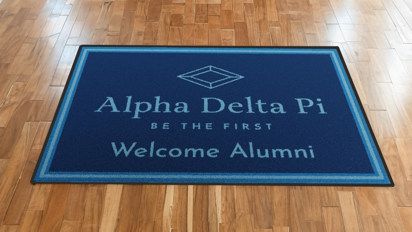 Alpha Delta Pi "Alumni" Mat (4' x 6')