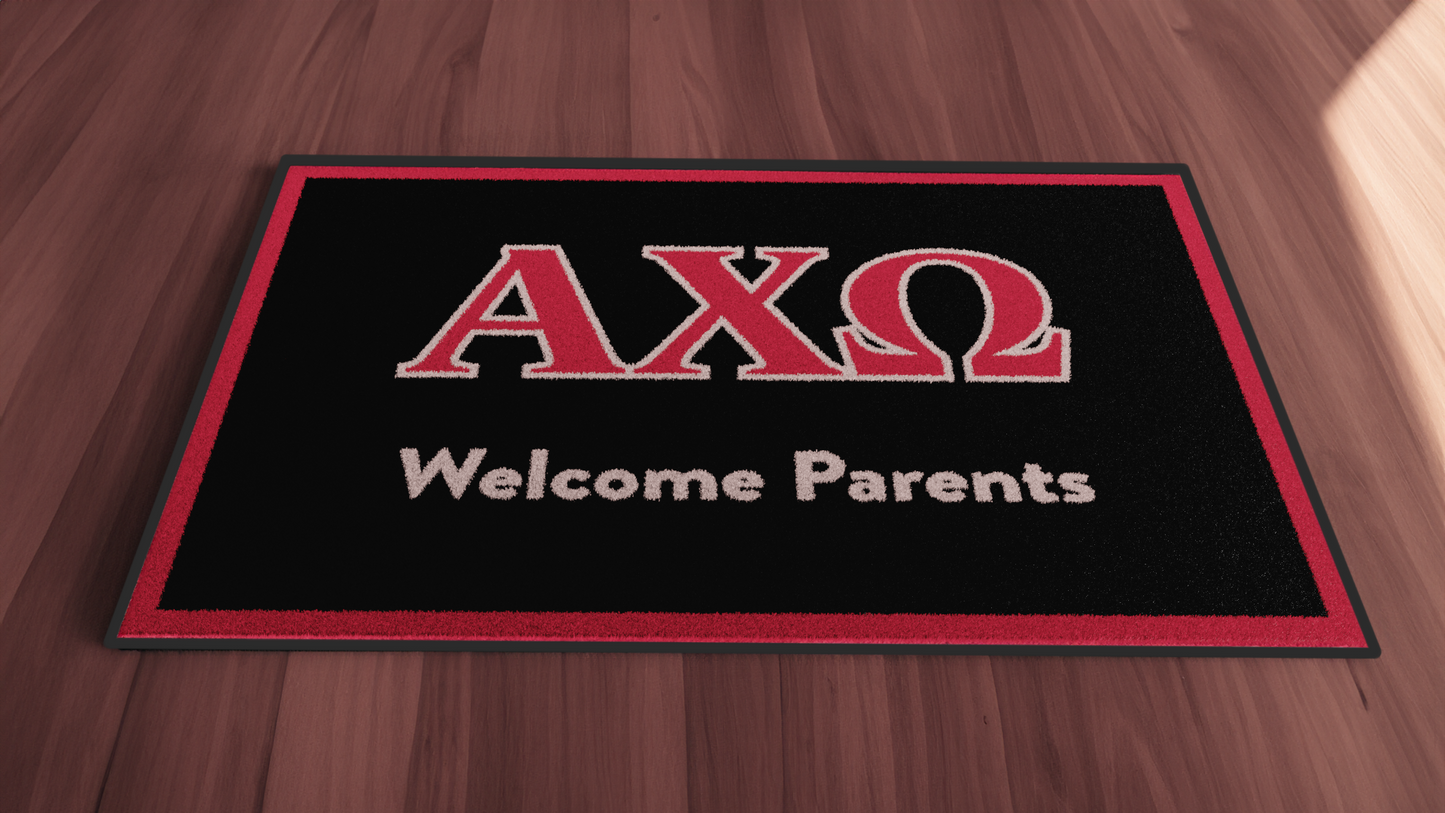 Alpha Chi Omega "Parents" Mat (4' x 6')