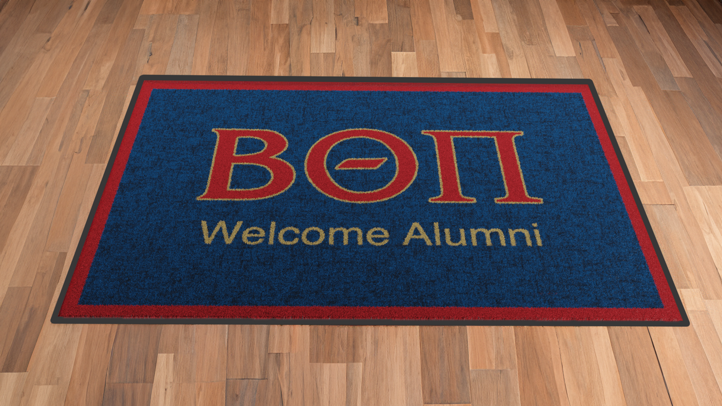 Beta Theta Pi "Alumni" Mat (4' x 6')