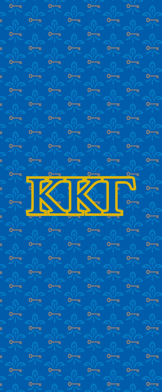 Kappa Kappa Gamma Exercise Mat (Letters)