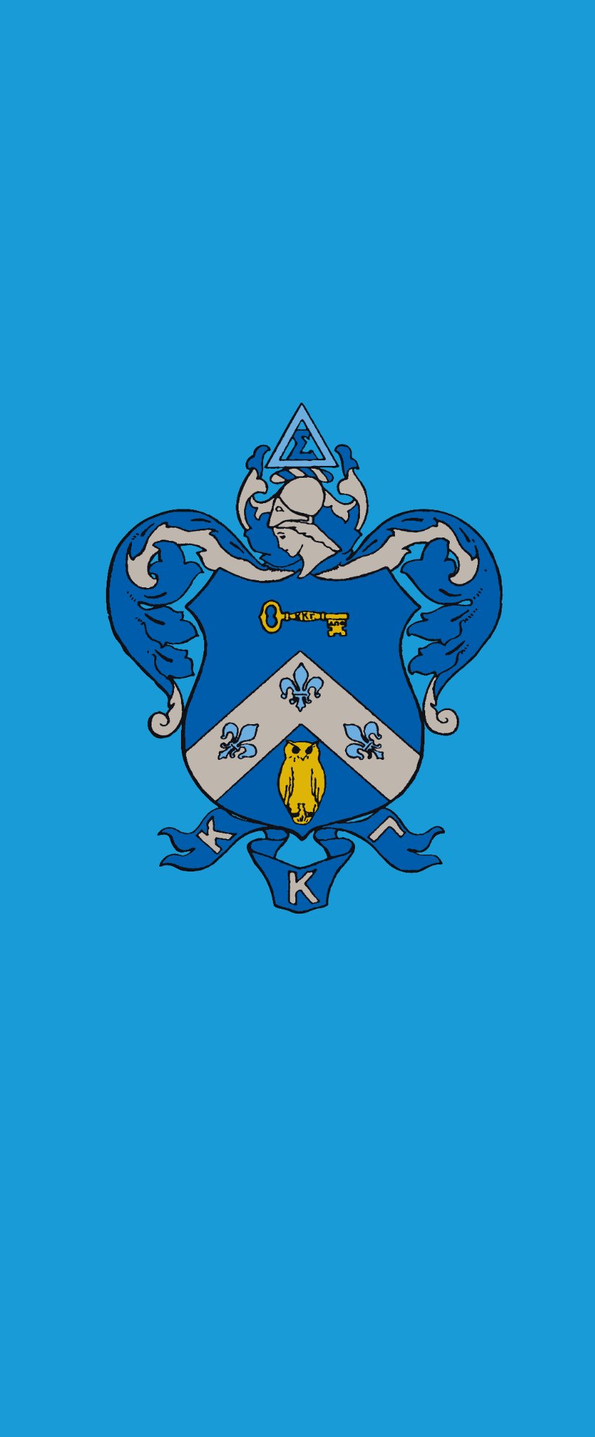 Kappa Kappa Gamma Exercise Mat (Crest)