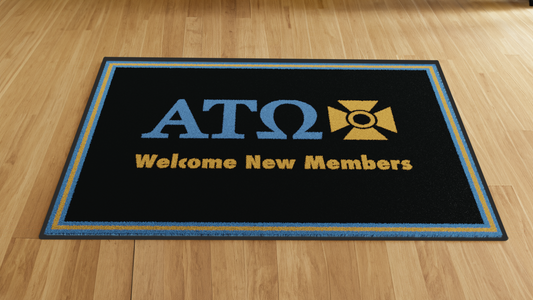 Alpha Tau Omega "New Members" Mat (4' x 6')