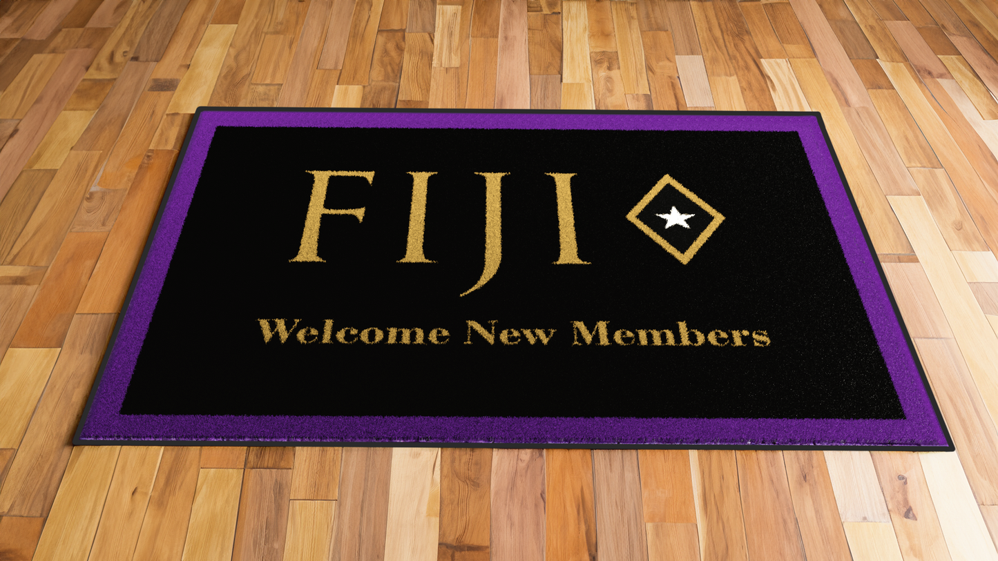 Phi Gamma Delta "New Members" Mat (4' x 6')