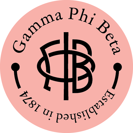 Gamma Phi Beta Coaster Set (8 Coasters)