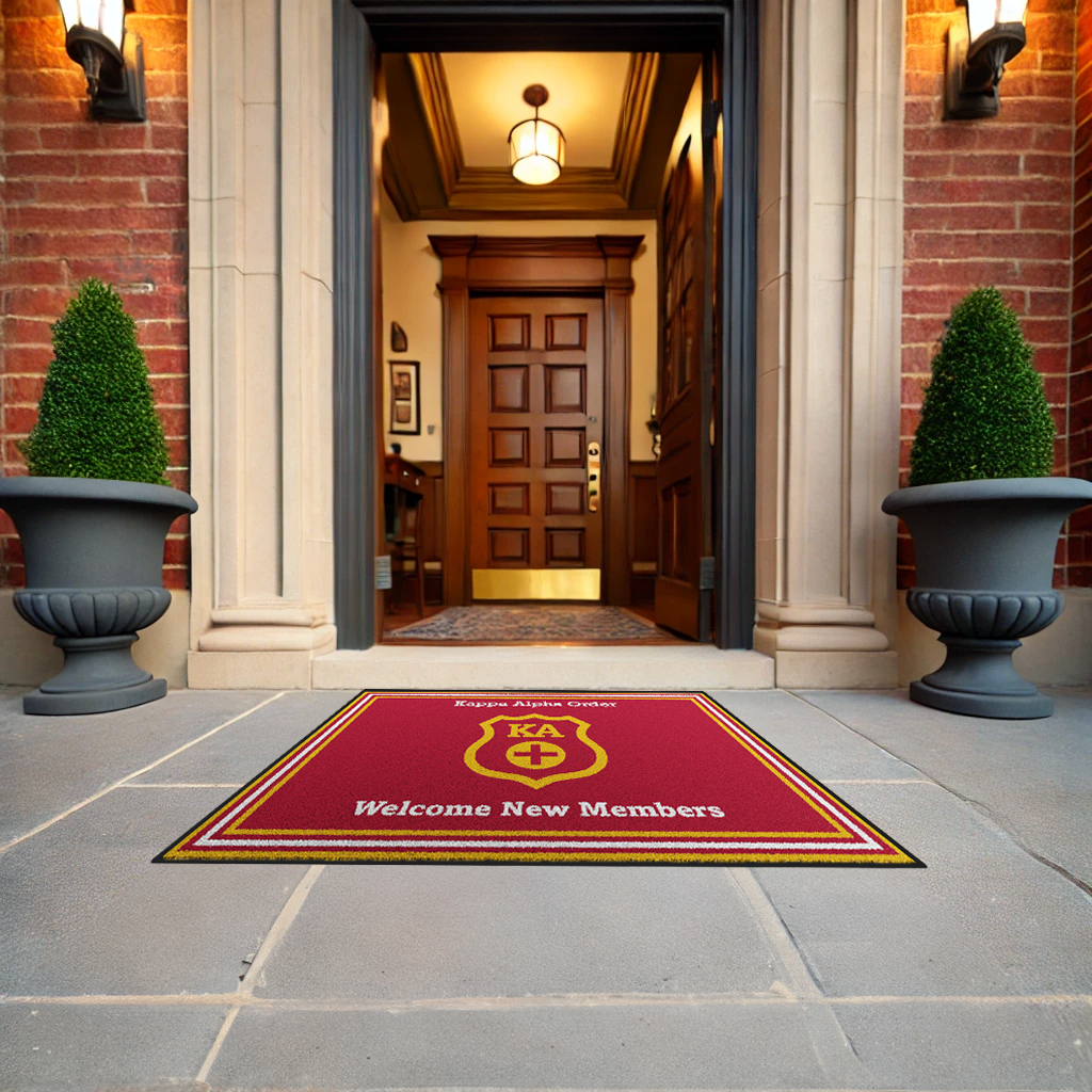 Kappa Alpha Order "New Members" Mat (4' x 6')