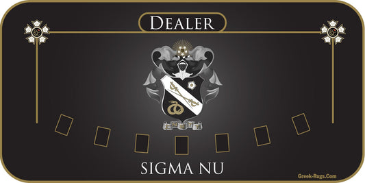 Sigma Nu Blackjack Mat