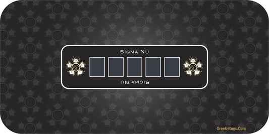 Sigma Nu Poker Mat